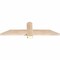 Ekena Millwork Eugene Smooth Timber Gable Bracket, Douglas Fir, 36"W x 10"H x 1 1/2"D x 3 1/2"F, 7/12 Pitch GBW036X10X0204EUG00SDF - alternate 3